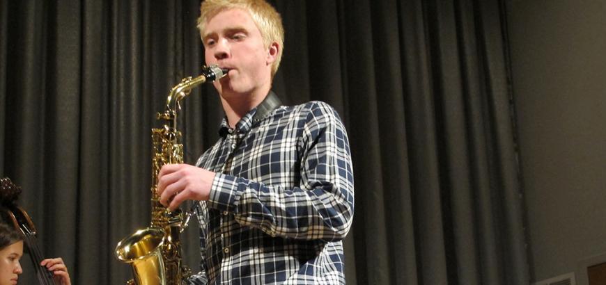 Saxophone player