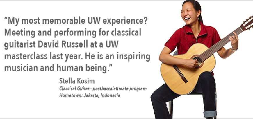Stella Kosim guitar program quote