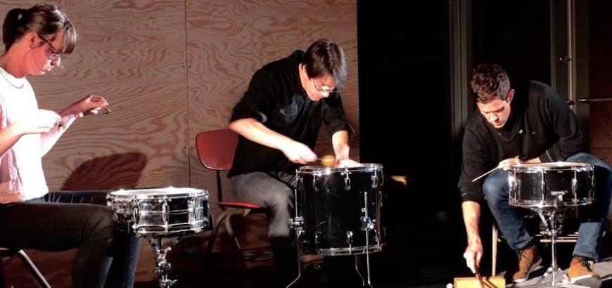 Percussion Trio Meridian (Photo: Courtesy Meridian).