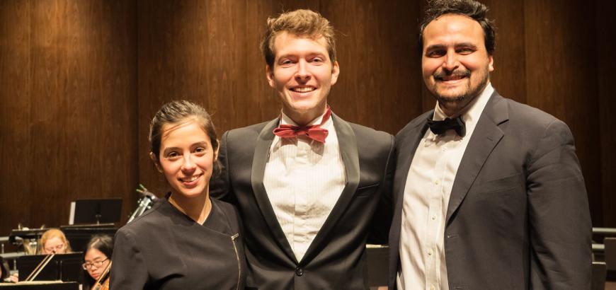 UW Music Conducting Students (photo: Kevin Li, UW Daily)
