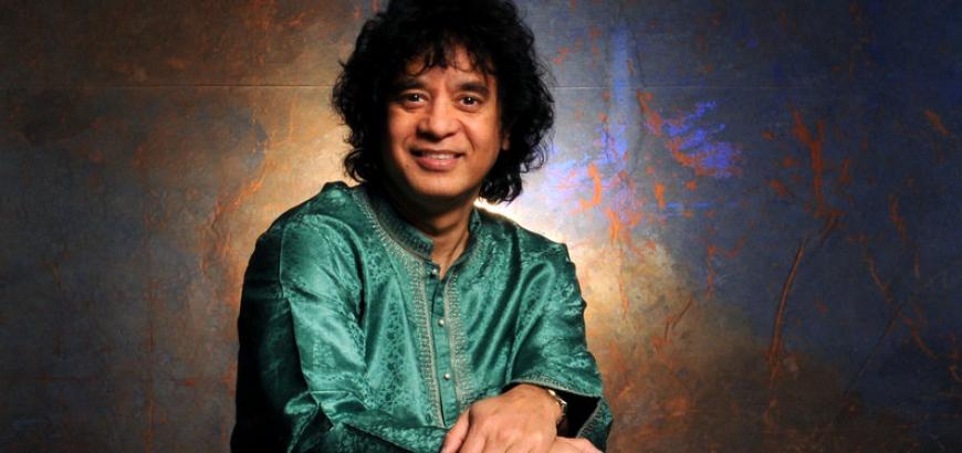 Zakir Hussain, photo by Jim McGuire