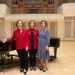 McCabe sisters with UW alumni Elizabeth Yao.