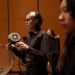 Percussion Ensemble in rehearsal at Meany Hall (Photo: Juan Rodriguez).