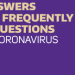 Coronavirus FAQ graphic