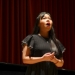 Voice student in recital (Photo: Madelyn Harris).