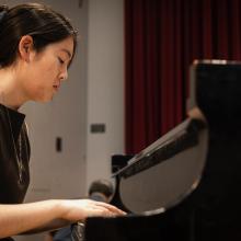 Jazz studies students perform in small combos in the Jazz Innovations series (Photo: Mark Stone/UW Photography). 