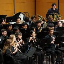 Wind Ensemble & Symphonic Band (Photo: Cyan Duong).