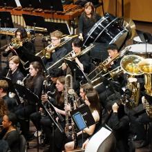 Wind Ensemble & Symphonic Band (Photo: Cyan Duong).