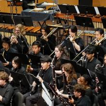 Wind Ensemble & Symphonic Band (Photo: Cyan Duong).