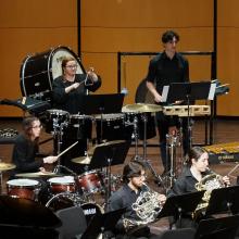 Wind Ensemble & Symphonic Band (Photo: Cyan Duong).