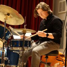 Jazz Studies students perform in small combos over two nights in the Jazz Innovations series (Photo: Joanne DePue).