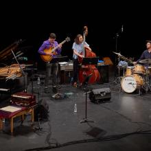UW Jazz Studies students perform at IMPFest (Photo: Steve Korn). IMPFest musicians