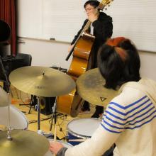 Jazz Studies students perform in small combos over two nights in the Jazz Innovations series (Photo: Cyan Duong). 