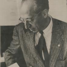 Composer Aaron Copland 