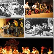 Example instruments in the Ethnomusicology Musical Instrument Collection