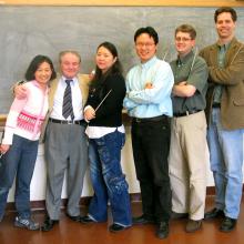 With UW conducting students. June 2005