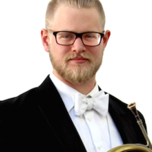 John Turman, artist in residence, horn.