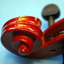 Violin headstock